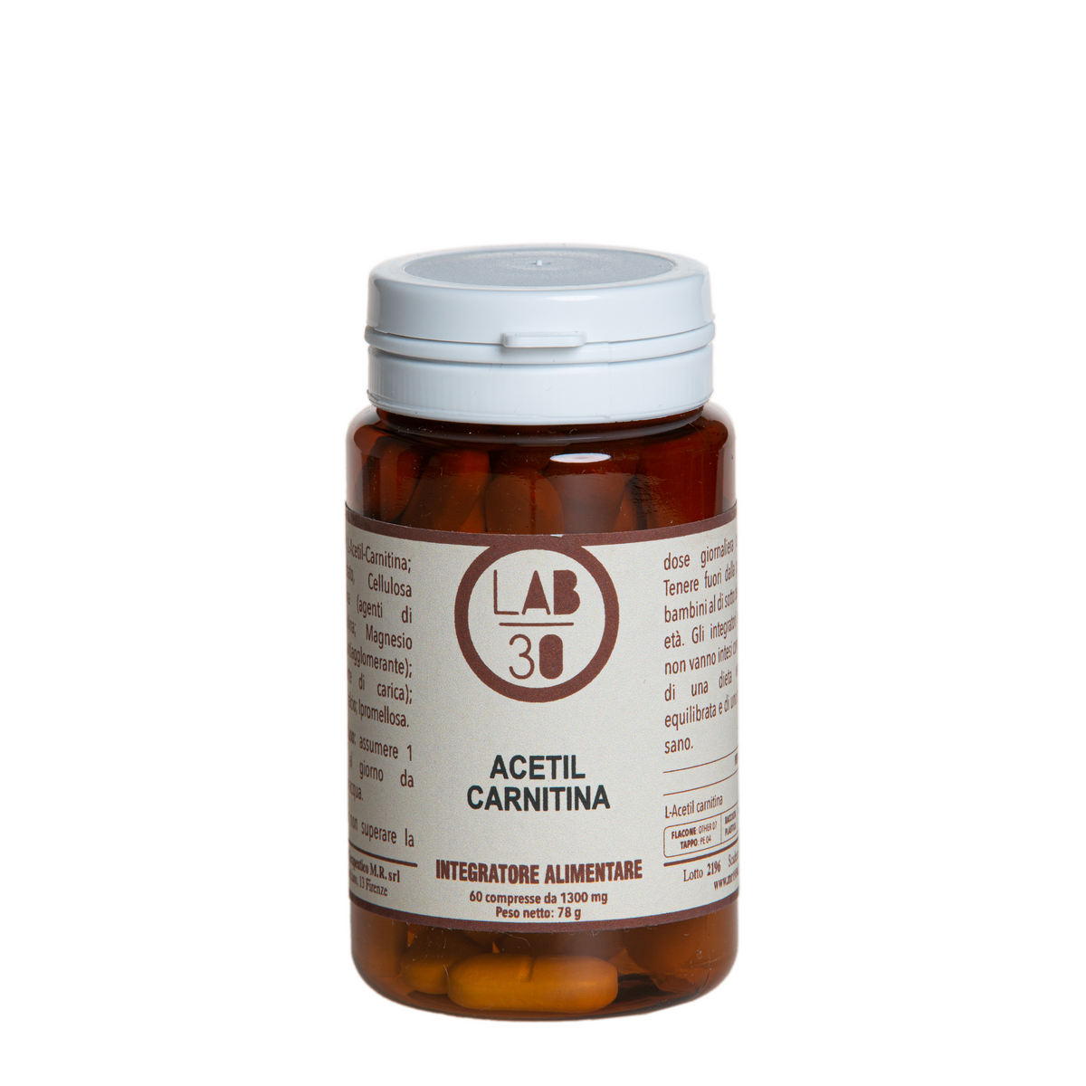 ACETIL CARNITINA – Shop Laboratorio Terapeutico MR 1930
