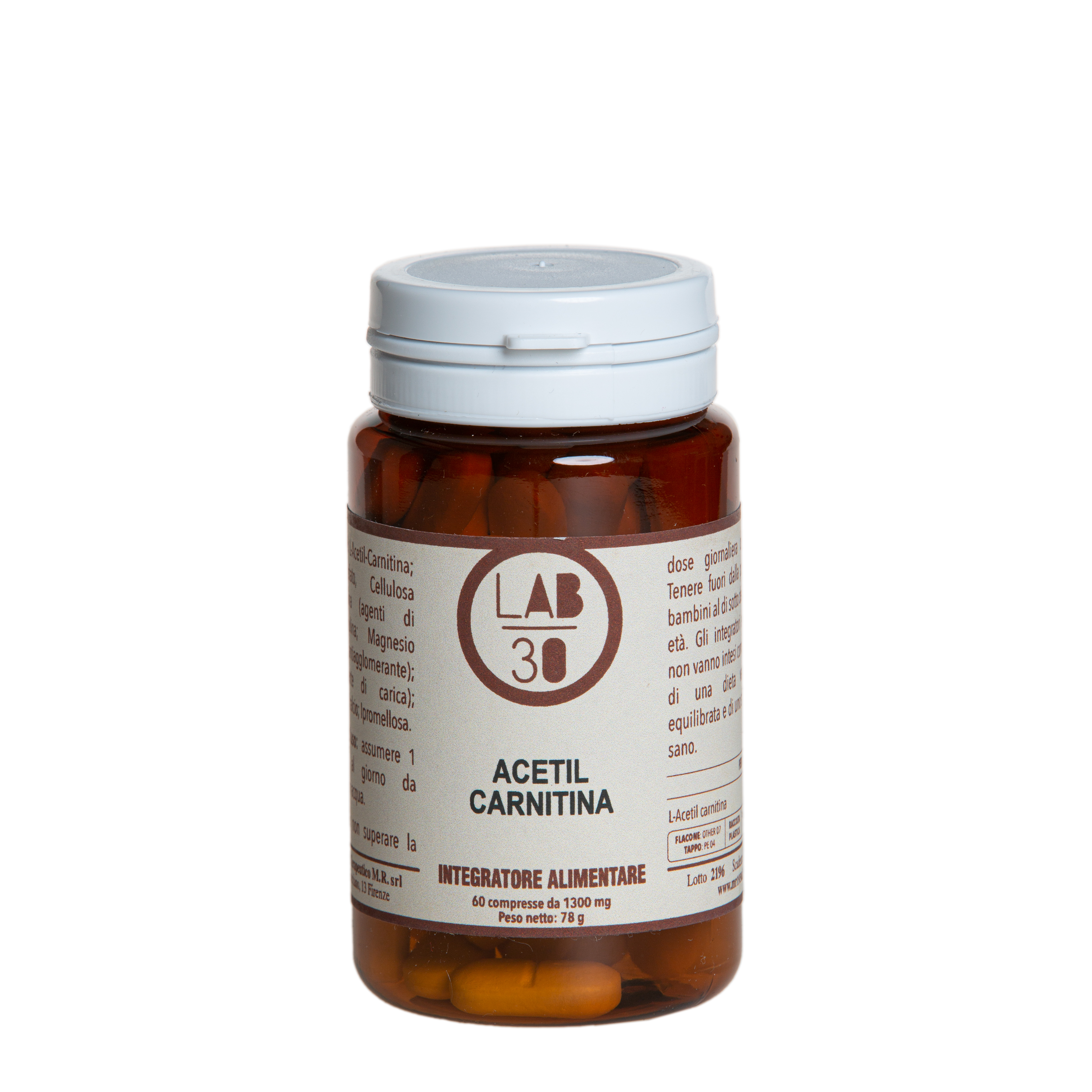 ACETIL CARNITINA – Shop Laboratorio Terapeutico MR 1930