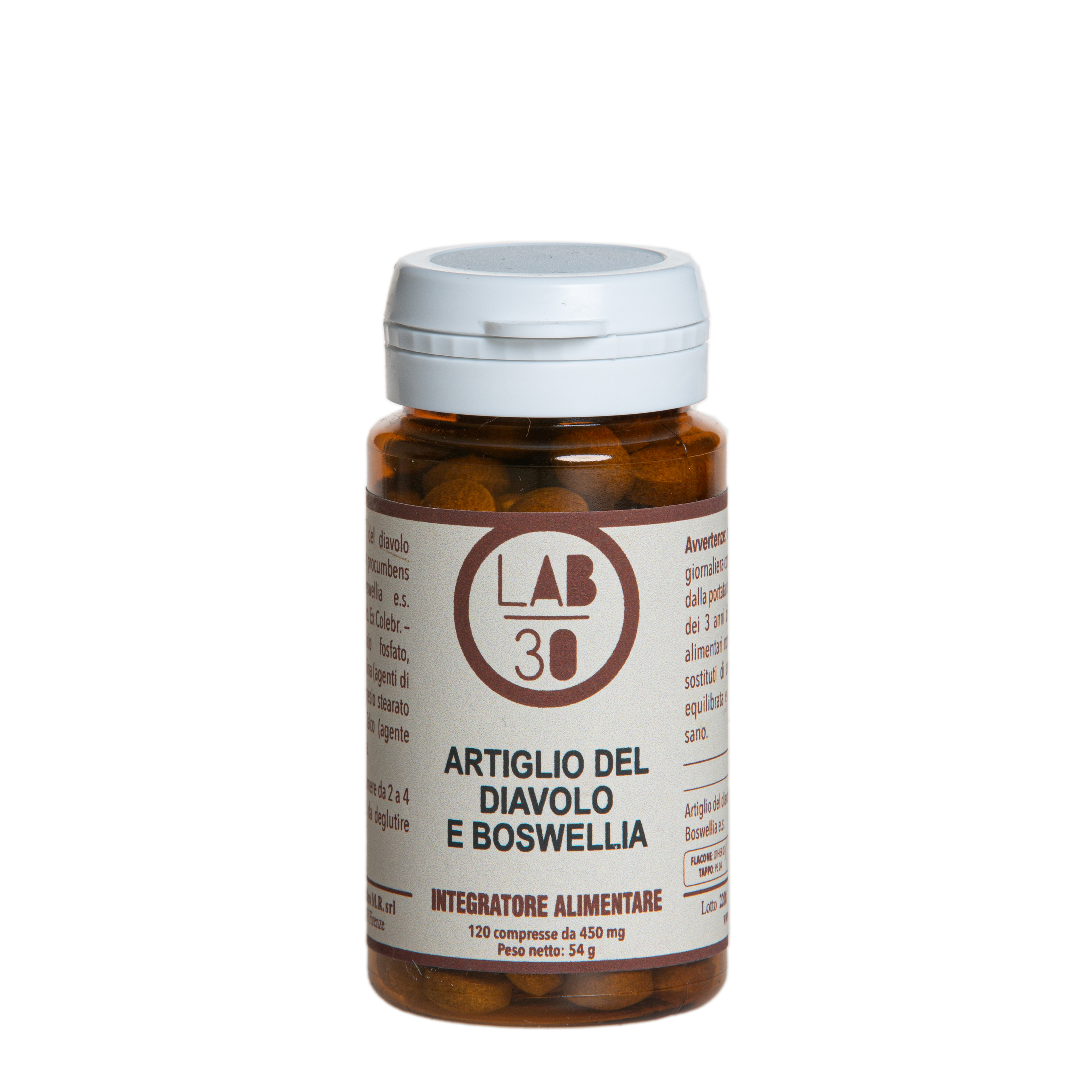 ARTIGLIO DEL DIAVOLO E BOSWELLIA – Laboratorio Terapeutico MR ARTIGLIO DEL DIAVOLO E BOSWELLIA – Laboratorio Terapeutico MR