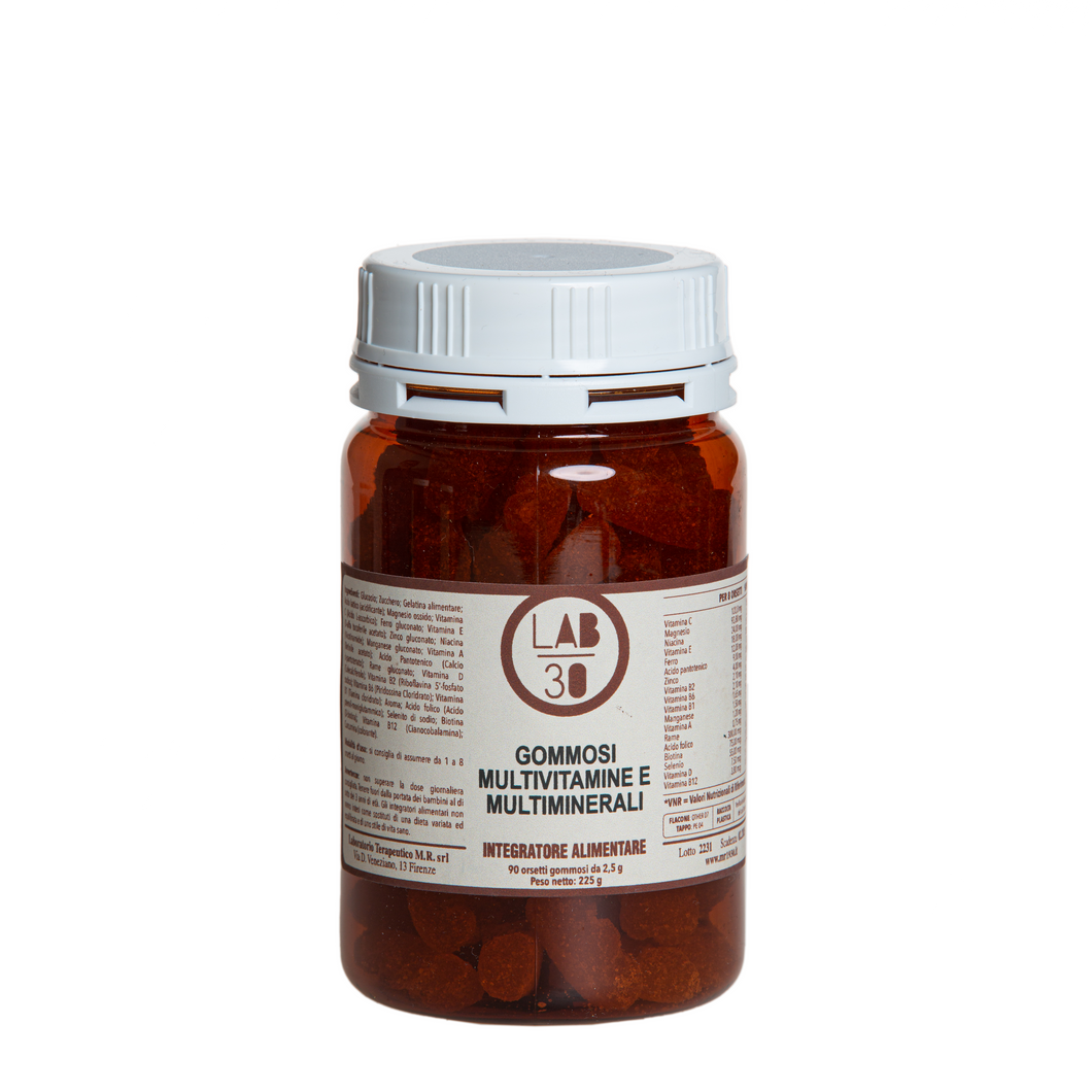 GOMMOSI MULTIVITAMINE E MULTIMINERALI